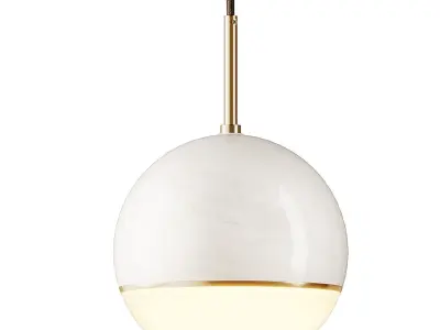 Globe Marble Lighting 3D model