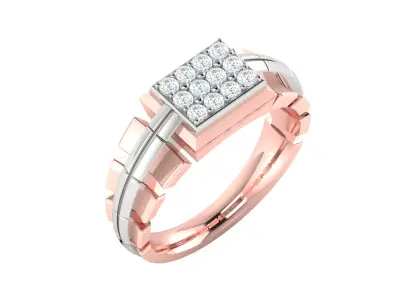  Women Ring  Render 3dm STL OBJ FBX Details 3D print model order