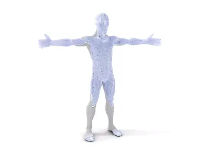 Futuristic Alien Creature model pack Low-poly 3D model