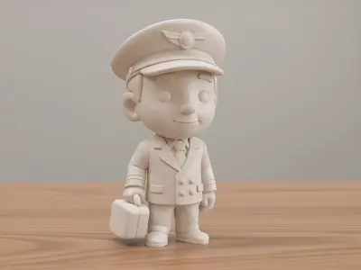 Pilot 3D Printable 3D print model