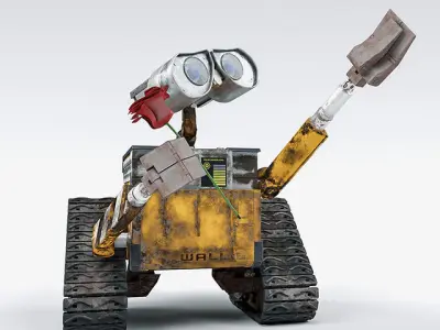 Wall-E Robot 3D model 3D model