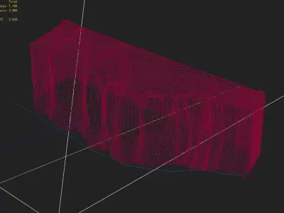 Explore the mountains - Cliff 01 3D model