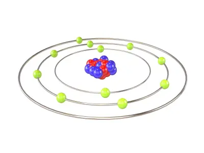 Sodium Chemical Element v1 003 Low-poly 3D model