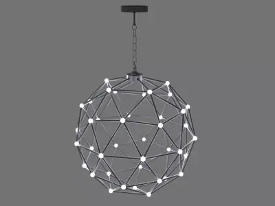 chandelier sphire 3D model