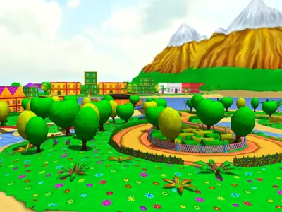 3DRT - Fantasy Worlds Construction Kit  Low-poly 3D model