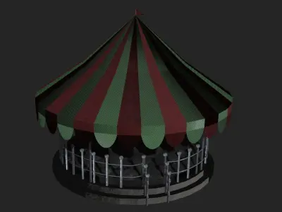 Carousel Free 3D model