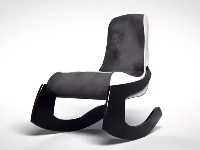 Chair Unit 1000 PBR Low-poly 3D model