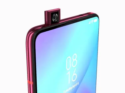 Xiaomi Mi 9T Red flame 3D model