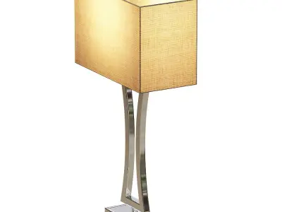 Table lamp Low-poly 3D model