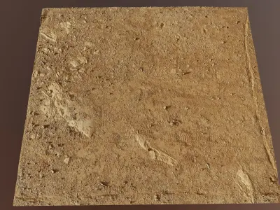 Grounddirtnrock01  3D model