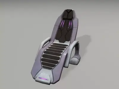 scifi recliner 3D model