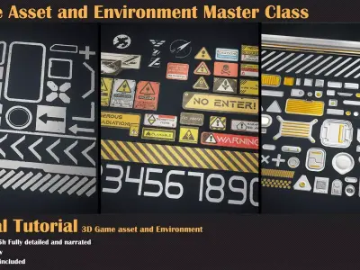 Game asset and Environment Master Class 3D model
