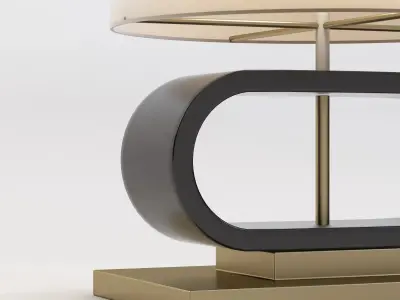 Oskar Reclining Table Lamp by Nova Lighting 3D model