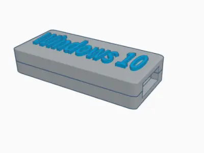 Flash Windows 10 3D model