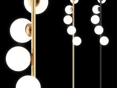 81575x Croco Lightstar floor lamp 3D model