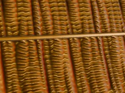 Shiny Copper Sci-Fi Hose Cable Armor PBR Seamless Texture