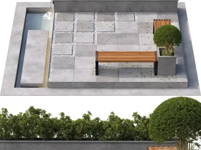 Backyard 2 3D model