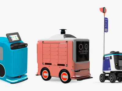  Delivery Robots Collection 