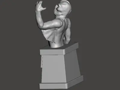 THE GALAXY BEING from OUTER LIMITS bust 3D print model