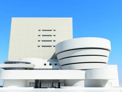 Solomon R Guggenheim Museum 3D model