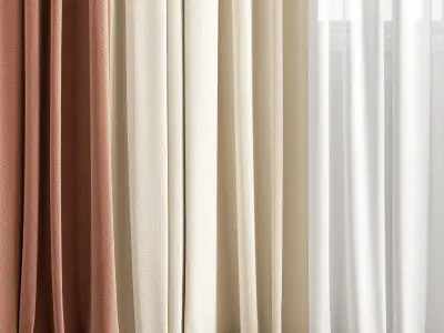Curtain 184 3D model