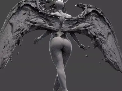 Monolith Angel Female 1 3D model