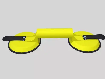 Vaccum Hooks Low-poly 3D model