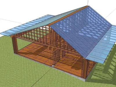 Creative Design-Holiday Cabin-0162 3D model