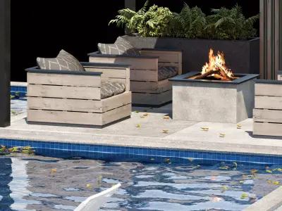 Pool 36 3D model