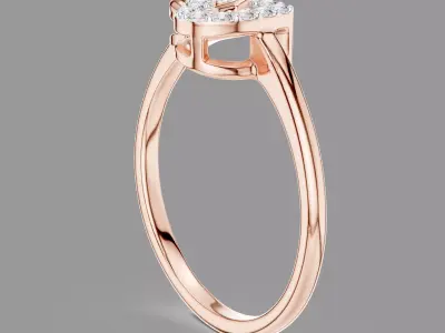  Light Diamond Ring  3D print model