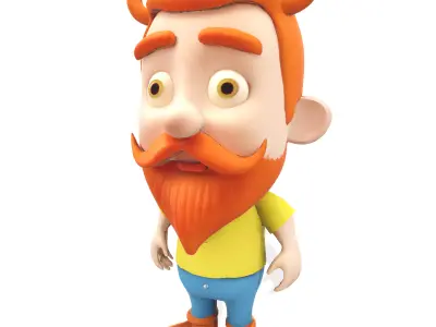Whimsical Woodland Creatures - Premium 3D Character Collection 3D print model