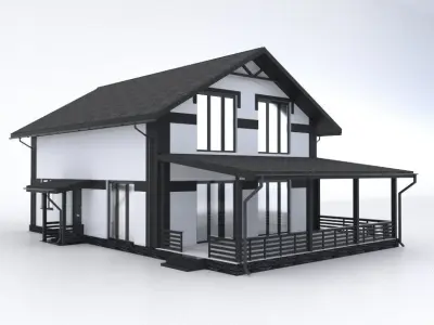 Private house 3D model