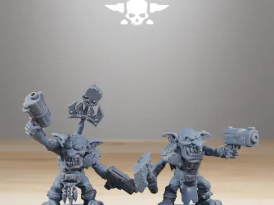 Gobs Berserkers 3D print model