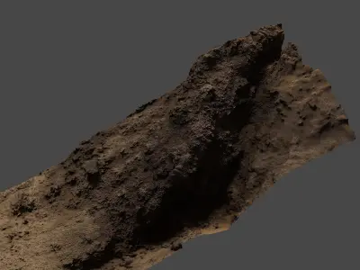 Cliffpart01 3D model