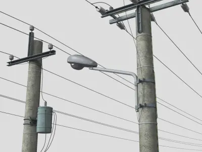  Power Transmission Line - Complete Set 