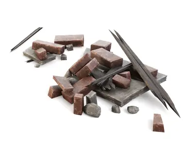 Rubble Small 3D model