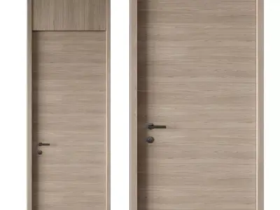 Door set 05 3D model