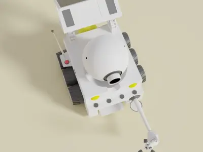 Planet 51 Rover 3D model