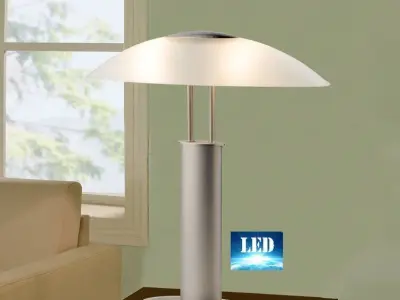 Saltz Metal Table Lamp 3D model