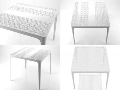Sunrise tables 3D model