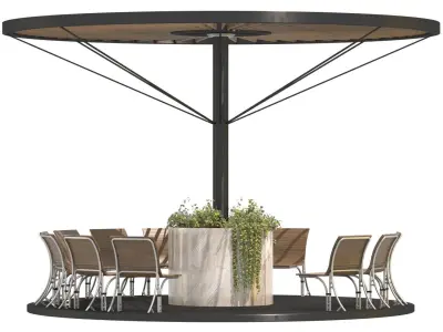 Urban Furniture 05 3D model