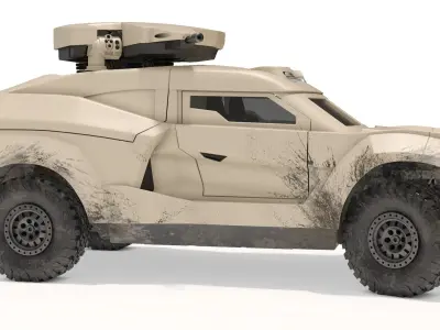  Cockerill I-X Armored Car Dirty Rigged 