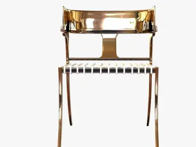 KLISMOS LOW-BACK CHAIR 3D model