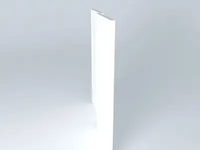window wall with light Free 3D model