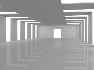 Sci Fi Interior Low-poly 3D model order