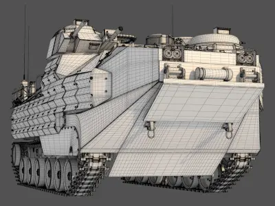  Amphibious Assault Vehicle AAVP-7A1 UVW Only 