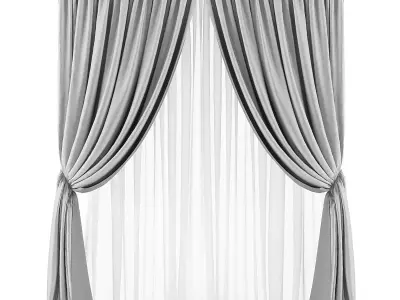 Curtain 3D model 49 3D model