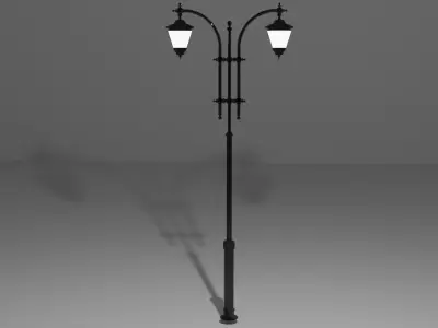 Street Lamp Post 3D model