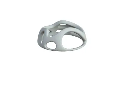 SciFi Cube Object No 45435 Low Poly Shape Low-poly 3D model