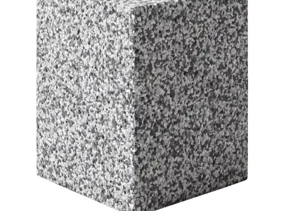 Street concrete trash bins Set one Low-poly 3D model